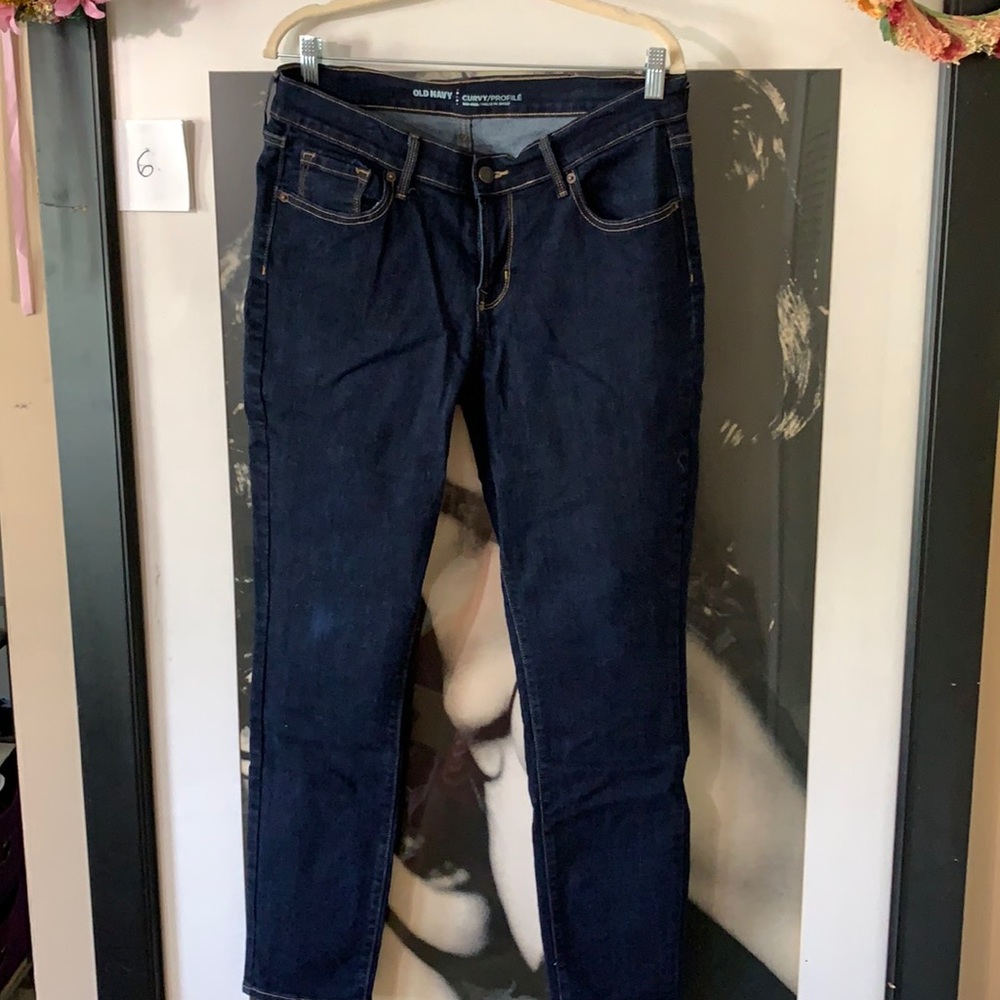 Old Navy jeans blue Curvy size 12 regular